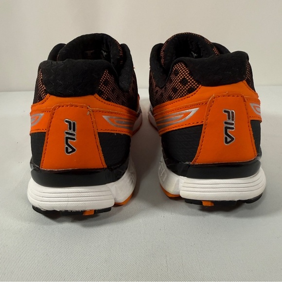 Fila, size 12, Orange and Black Men\'s Athletic Running Shoes main image 5